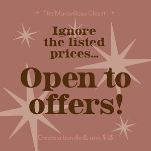 🪅Ignore prices! Send me an offer if you don’t like the price. 🫶